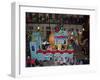 Cats Love Nightlife; Mardi Gras Float-Carol Highsmith-Framed Art Print