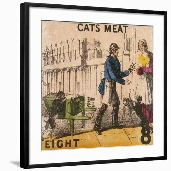 Cats Meat, Cries of London, C1840-TH Jones-Framed Giclee Print