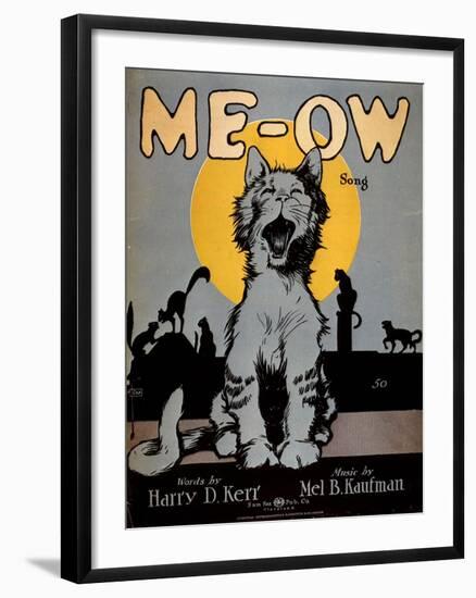 Cats Meow, USA, 1920-null-Framed Giclee Print