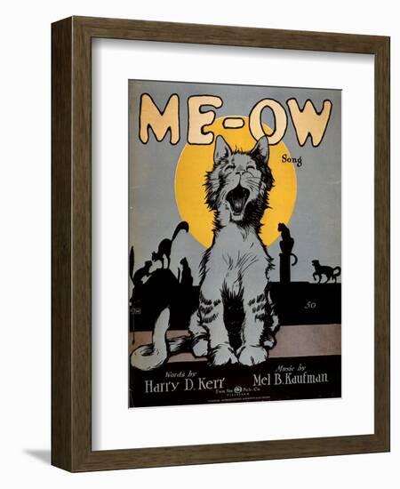 Cats Meow, USA, 1920-null-Framed Giclee Print