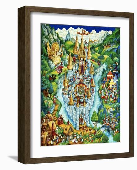 Cats of Camelot-Bill Bell-Framed Giclee Print