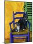 Cats of Provence (Chats de Provence)-Isy Ochoa-Mounted Giclee Print