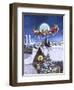 Cats on Rooftop-The Macneil Studio-Framed Giclee Print