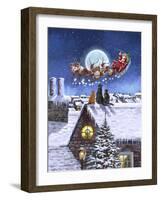 Cats on Rooftop-The Macneil Studio-Framed Giclee Print