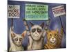 Cats on Strike-Leah Saulnier-Mounted Giclee Print