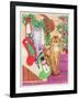 Cats on the Stairs-Suzanne Bailey-Framed Giclee Print