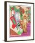 Cats on the Stairs-Suzanne Bailey-Framed Giclee Print