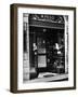 Cats Perching Outside Entrance to Perfume Shop-Alfred Eisenstaedt-Framed Photographic Print