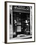 Cats Perching Outside Entrance to Perfume Shop-Alfred Eisenstaedt-Framed Photographic Print