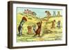 Cats Playing Golf-null-Framed Art Print