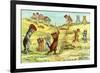 Cats Playing Golf-null-Framed Premium Giclee Print