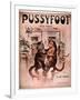 Cats Pussyfoot Fox Trot, USA, 1920-null-Framed Giclee Print