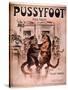 Cats Pussyfoot Fox Trot, USA, 1920-null-Stretched Canvas