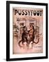 Cats Pussyfoot Fox Trot, USA, 1920-null-Framed Giclee Print