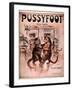 Cats Pussyfoot Fox Trot, USA, 1920-null-Framed Giclee Print