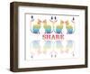 Cats-Mindy Howard-Framed Giclee Print