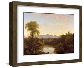 Catskill Creek, New York, 1845-Thomas Cole-Framed Giclee Print