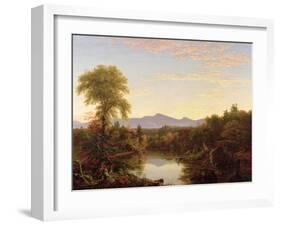 Catskill Creek, New York, 1845-Thomas Cole-Framed Giclee Print