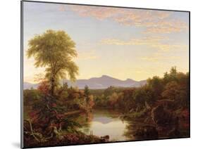 Catskill Creek, New York, 1845-Thomas Cole-Mounted Giclee Print