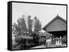 Catskill Mountain Railway Station, Haines Corners, Catskill Mountains, N.Y.-null-Framed Stretched Canvas