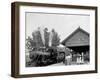 Catskill Mountain Railway Station, Haines Corners, Catskill Mountains, N.Y.-null-Framed Photo