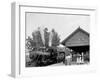 Catskill Mountain Railway Station, Haines Corners, Catskill Mountains, N.Y.-null-Framed Photo