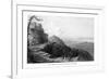 Catskill Mountains, New York, Panoramic Aerial View from the Mountain House-Lantern Press-Framed Art Print