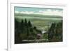 Catskill Mountains, New York - View of Otis Elevating Railway-Lantern Press-Framed Premium Giclee Print