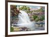 Catskill Mountains, New York - View of Shinglekill Falls-Lantern Press-Framed Art Print