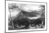 Catskill Mountains, New York, View of Two Lakes and the Mountain House-Lantern Press-Mounted Art Print