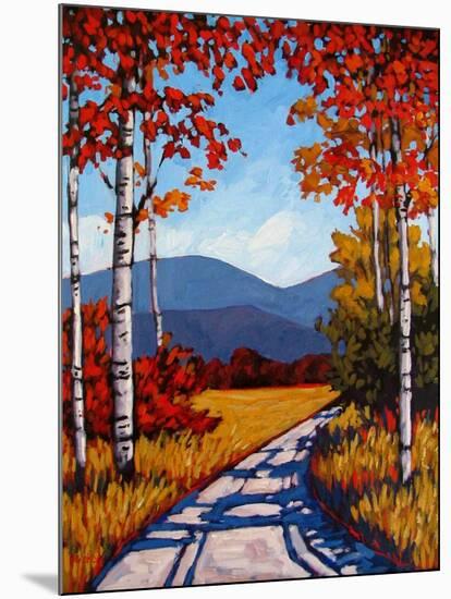 Catskill Path-Patty Baker-Mounted Art Print