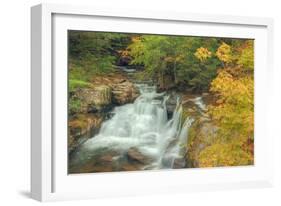 Catskill Roadside Waterfall-Vincent James-Framed Photographic Print