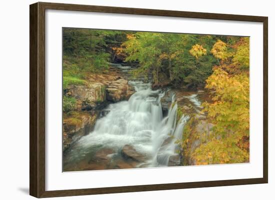 Catskill Roadside Waterfall-Vincent James-Framed Photographic Print