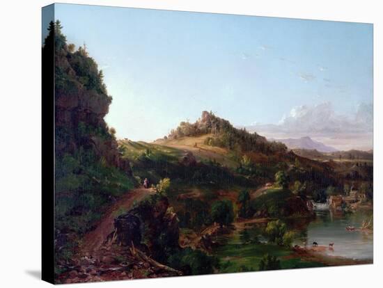 Catskill Scenery, C.1833-Thomas Cole-Stretched Canvas