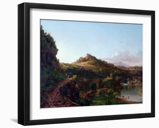 Catskill Scenery, C.1833-Thomas Cole-Framed Giclee Print