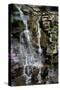 Catskills New York Steady Waterfall Photo Print Poster-null-Stretched Canvas