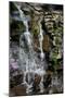 Catskills New York Steady Waterfall Photo Print Poster-null-Mounted Poster