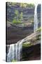 Catskills New York Waterfall Photo Print Poster-null-Stretched Canvas