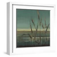 Cattails-Terri Burris-Framed Art Print