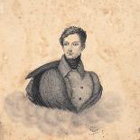 Portrait De Frédéric (Fritz) Baciocchi-Cattaneo-Mounted Giclee Print