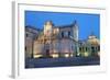 Cattedrale Di Santa Maria Assunta in the Baroque City of Lecce at Night, Puglia, Italy, Europe-Martin-Framed Photographic Print