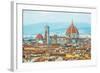 Cattedrale Di Santa Maria Del Fiore in Florence, Italy-Alliance-Framed Photographic Print