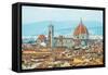 Cattedrale Di Santa Maria Del Fiore in Florence, Italy-Alliance-Framed Stretched Canvas