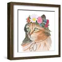 Cattitude I-Myles Sullivan-Framed Art Print