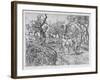 Cattle Amongst Olive Trees-Giovanni Fattori-Framed Giclee Print