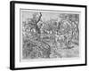 Cattle Amongst Olive Trees-Giovanni Fattori-Framed Giclee Print