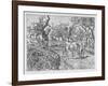 Cattle Amongst Olive Trees-Giovanni Fattori-Framed Giclee Print