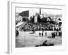 Cattle and Wholesale Market, Kidderminster, 1900-English Photographer-Framed Photographic Print