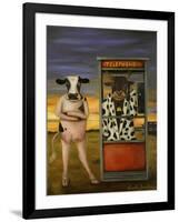 Cattle Call-Leah Saulnier-Framed Giclee Print
