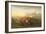 Cattle Drive 1, C.1877 (Oil on Canvas)-James Walker-Framed Giclee Print